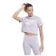 Reebok Γυναικεία κοντομάνικη μπλούζα Crop